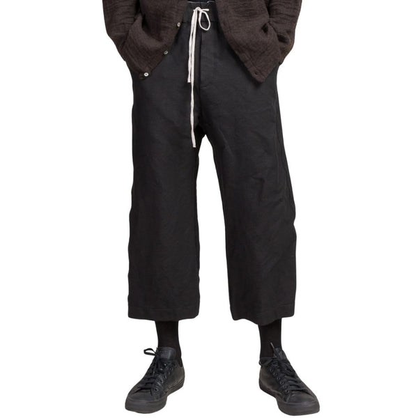 Album Di Famiglia - Pantalon Wide - Noir