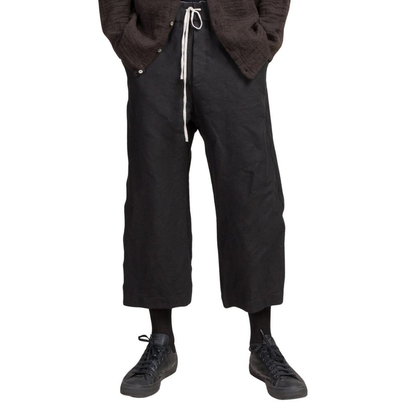 Album Di Famiglia - Pantalon Wide - Noir