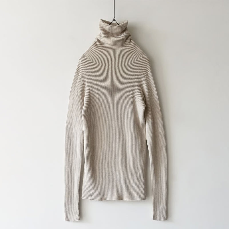 Ichi - Col roulé en laine - Beige