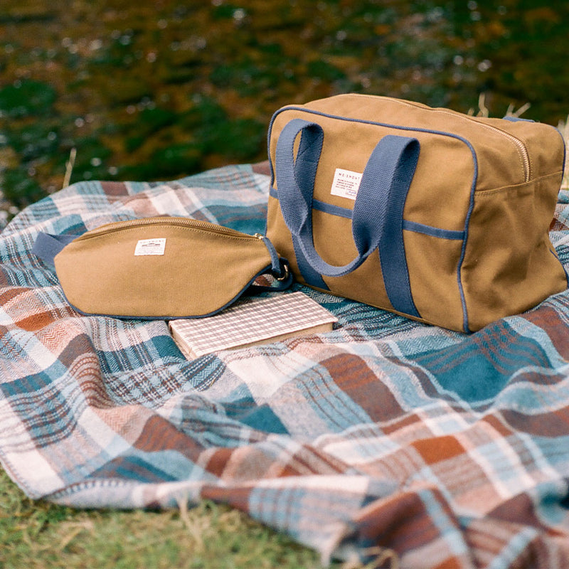 Plaid en laine n°80 - Terracotta