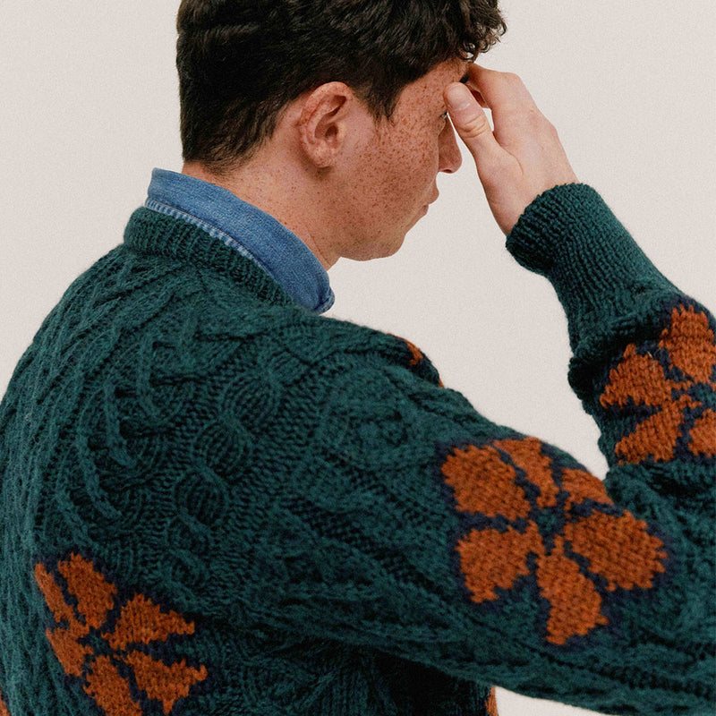 Howlin' - Pull Cabled Flowers - Vert