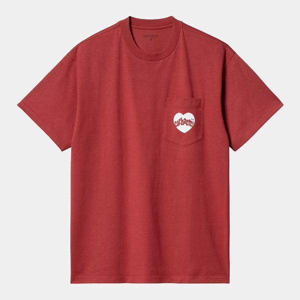 Carhartt WIP - T-Shirt Amour - Rouge