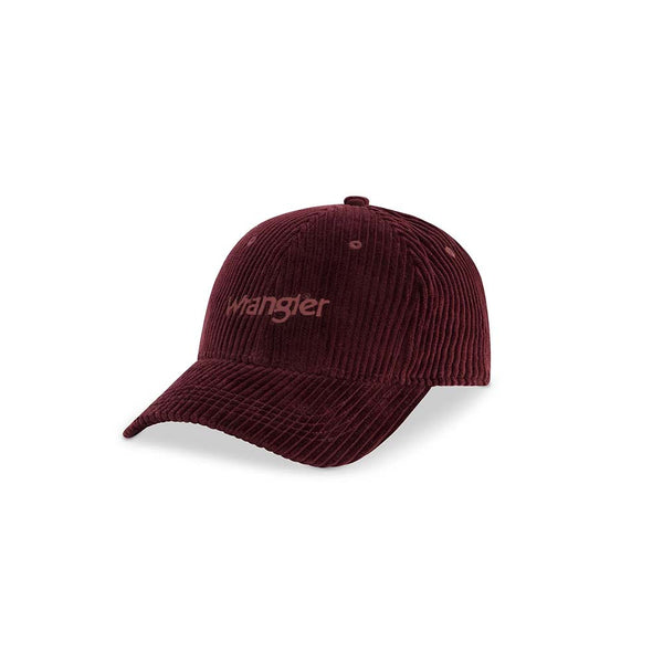 Wrangler - Casquette Corduroy - Bordeaux