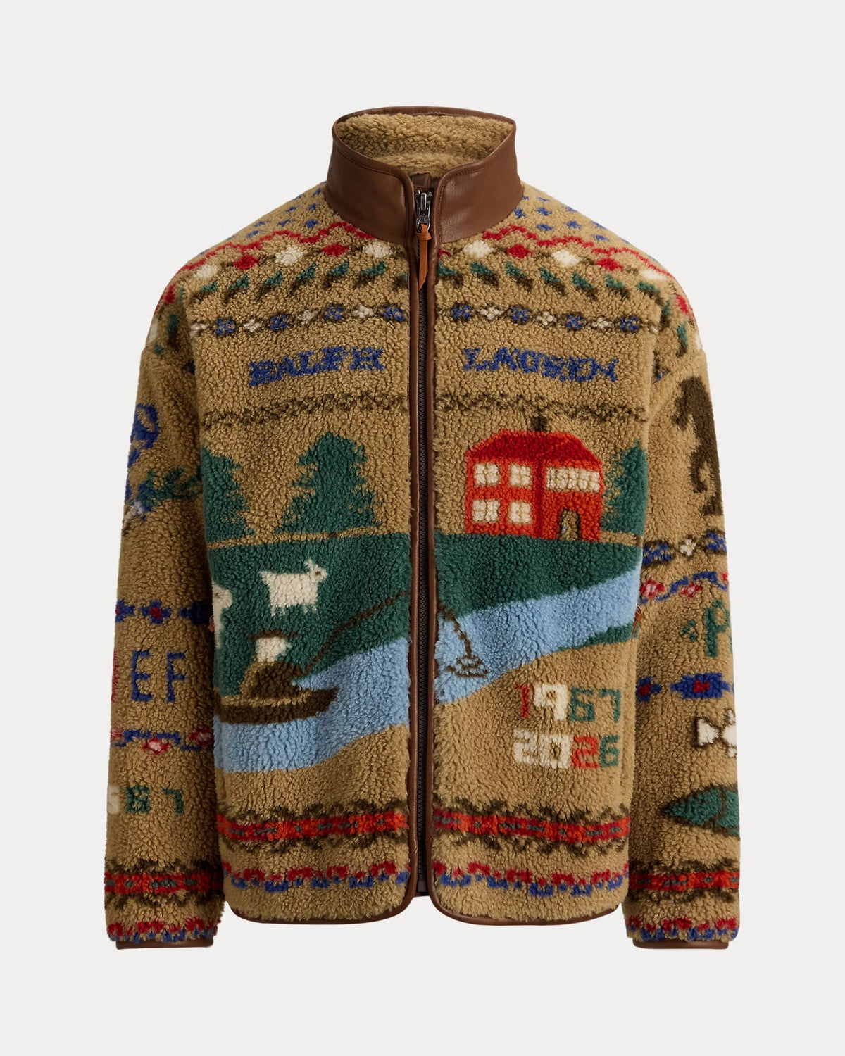 Ralph Lauren - Picturesque Sherpa Jacket - Khaki Montana