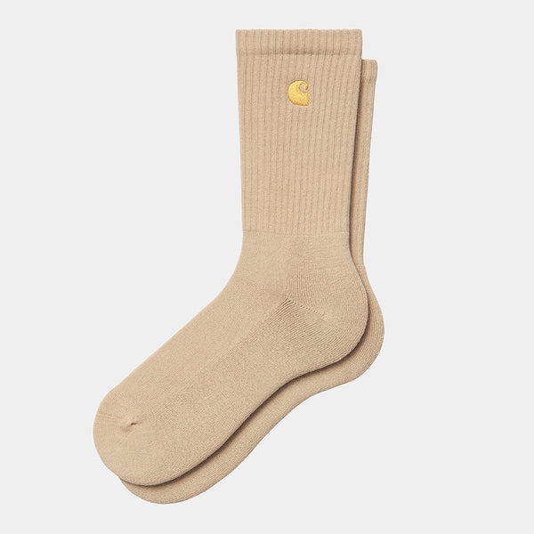 Carhartt WIP - Chaussettes Chase - Sable