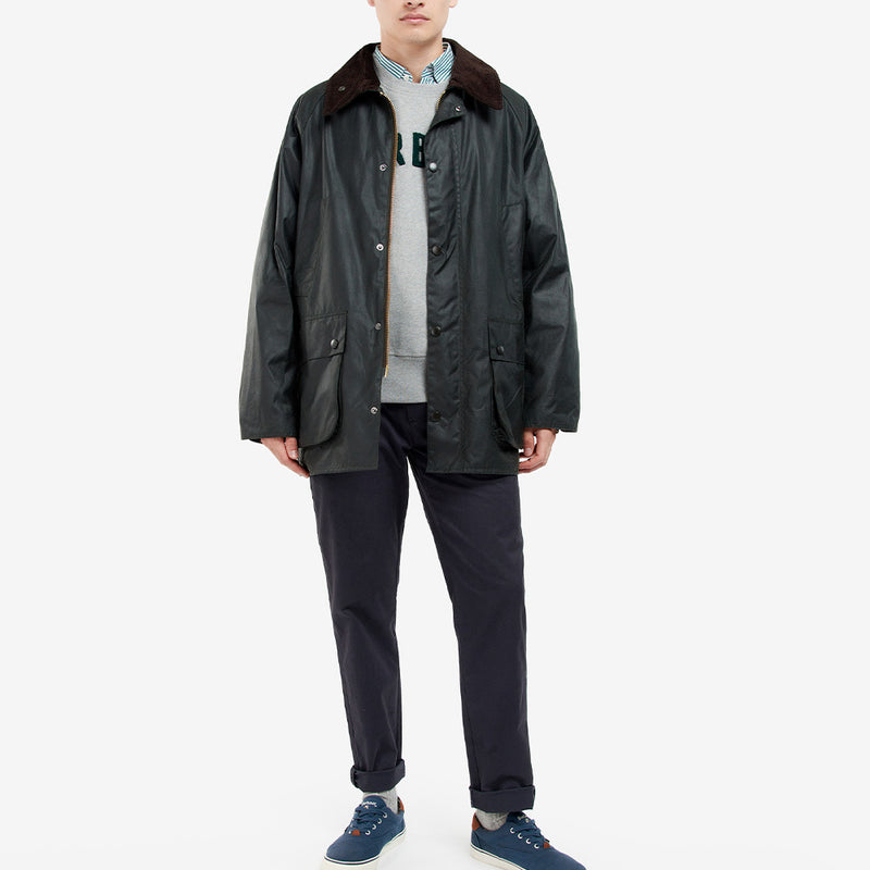 Barbour Os Bedale Wax Jacket Sage