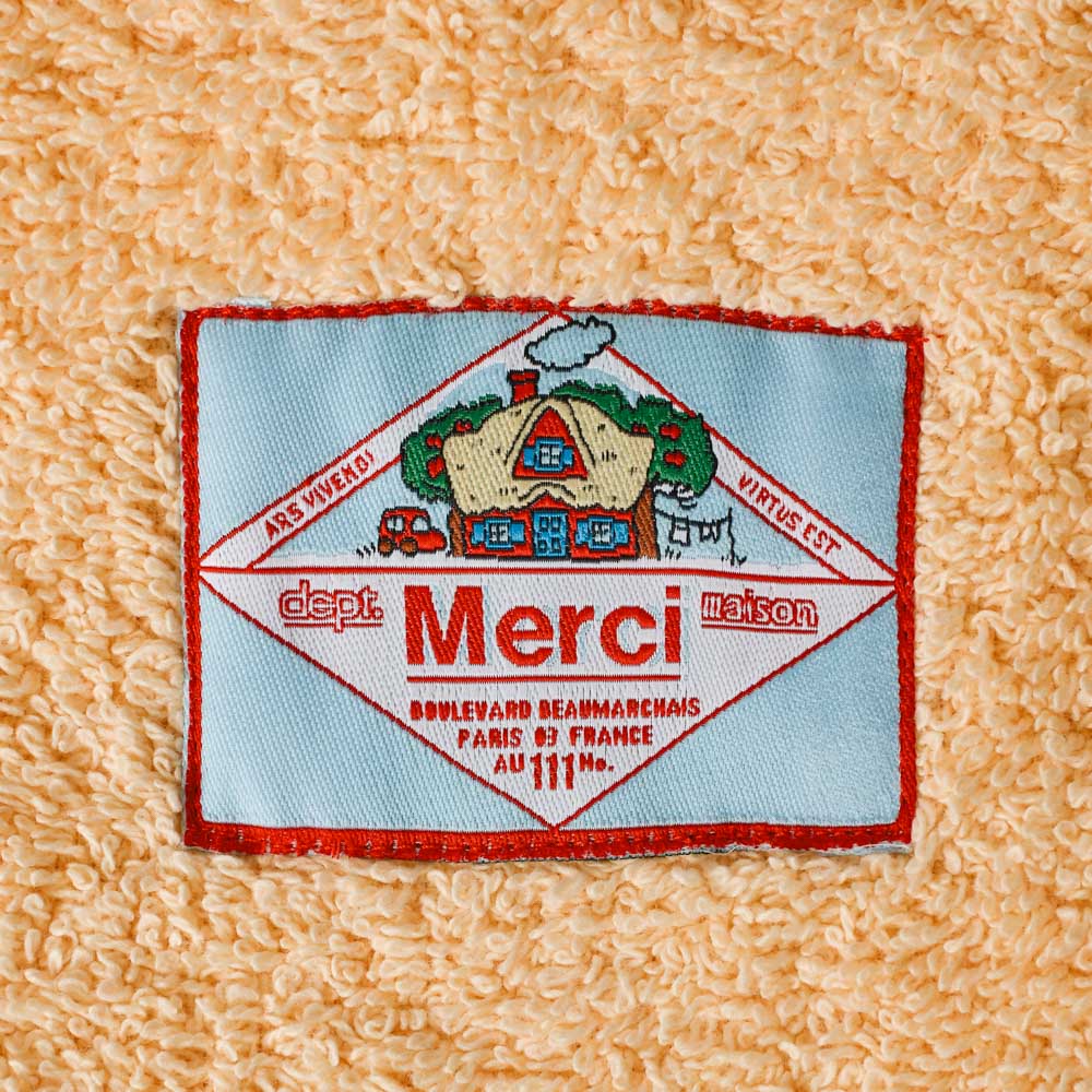 【新品140×200】パリ メルシー merci リネン100%バスタオル Terry Cloth Bath Towel - Zenith Yellow – Merci Paris