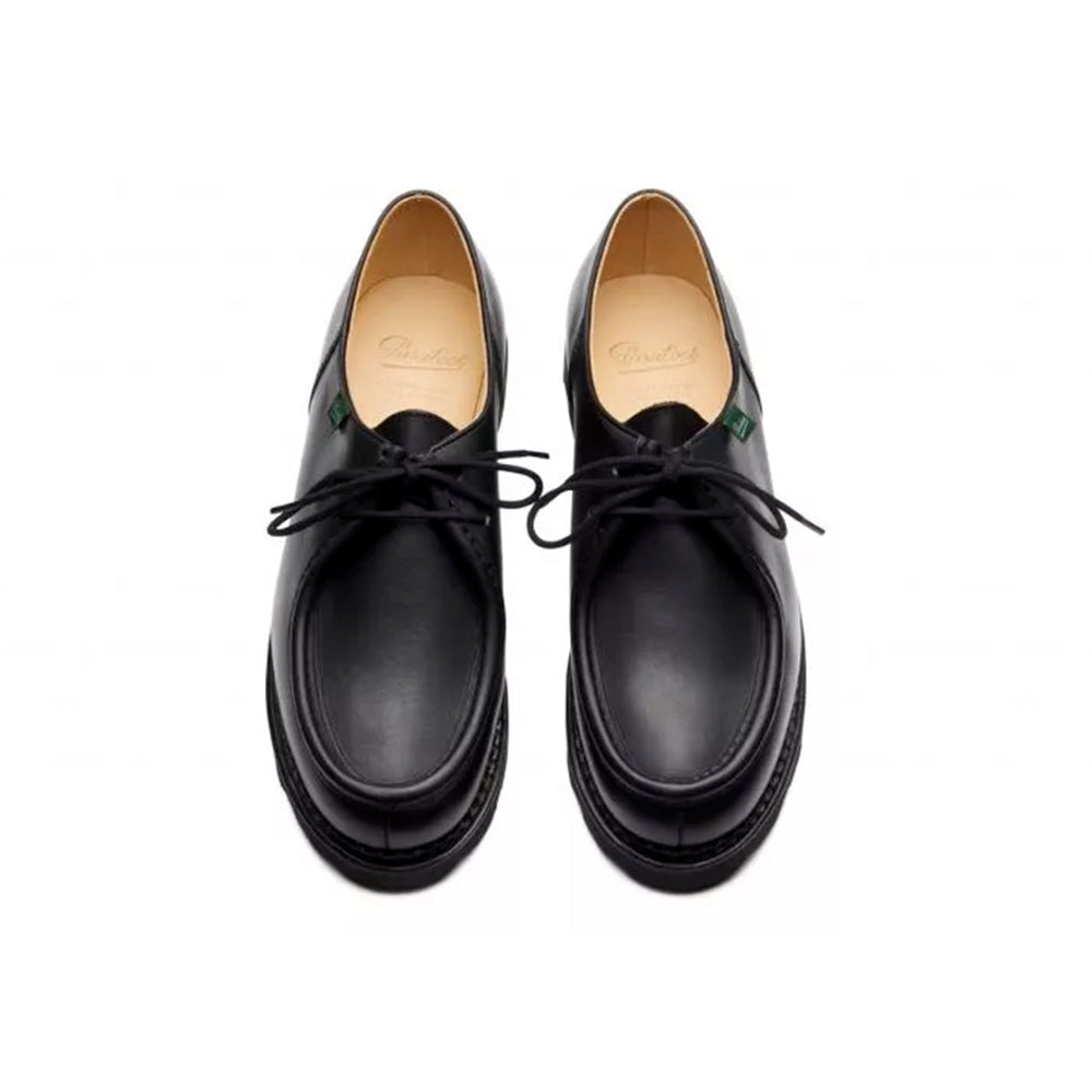 靴 PARABOOT HOMME / MICHAEL (black) 38.5 Paraboot - Derbies Michael - Black