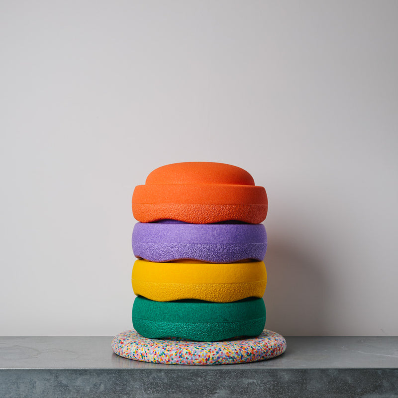 Set de 6 Stapelstein - Rainbow