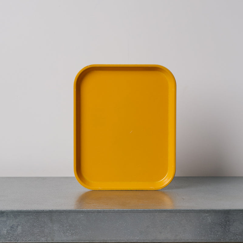 Plateau en fibre de verre - Moutarde