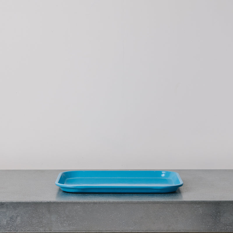 Plateau en fibre de verre - Bleu Clair
