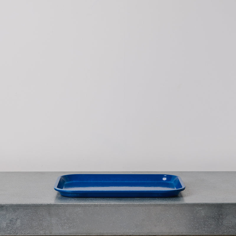 Plateau en fibre de verre - Bleu Amazone
