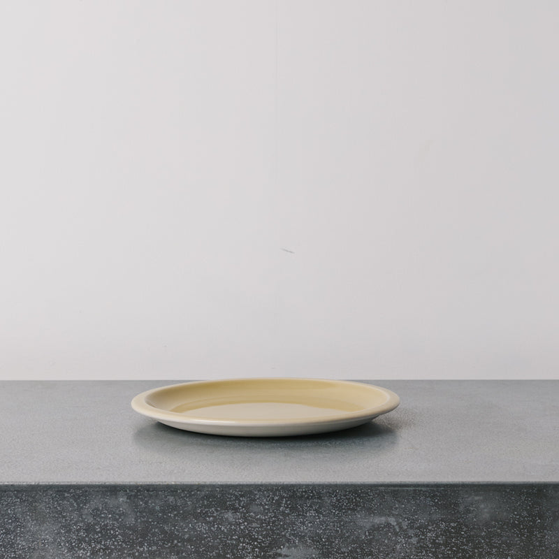 Assiette plate - Vert Argile