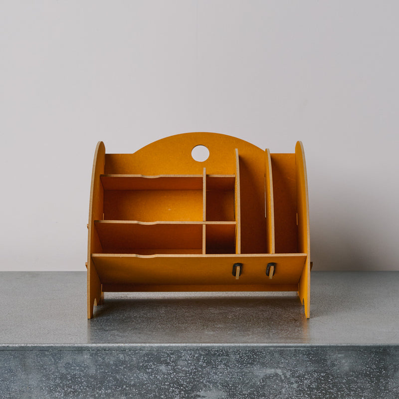 Organisateur de bureau - Jaune