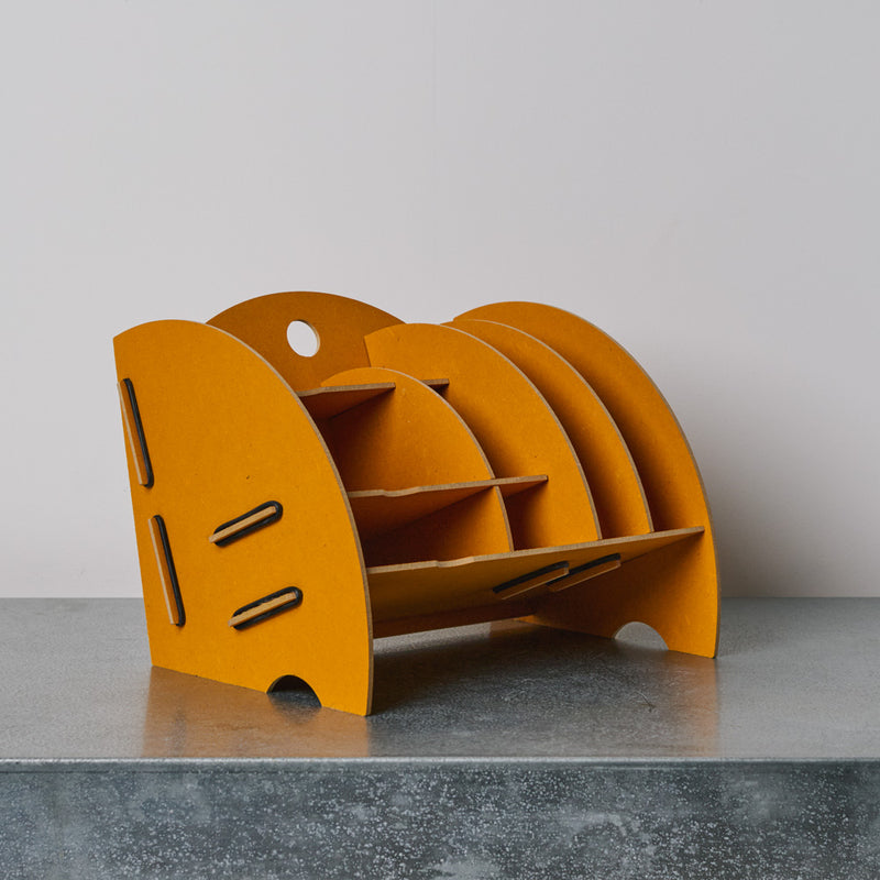 Organisateur de bureau - Jaune