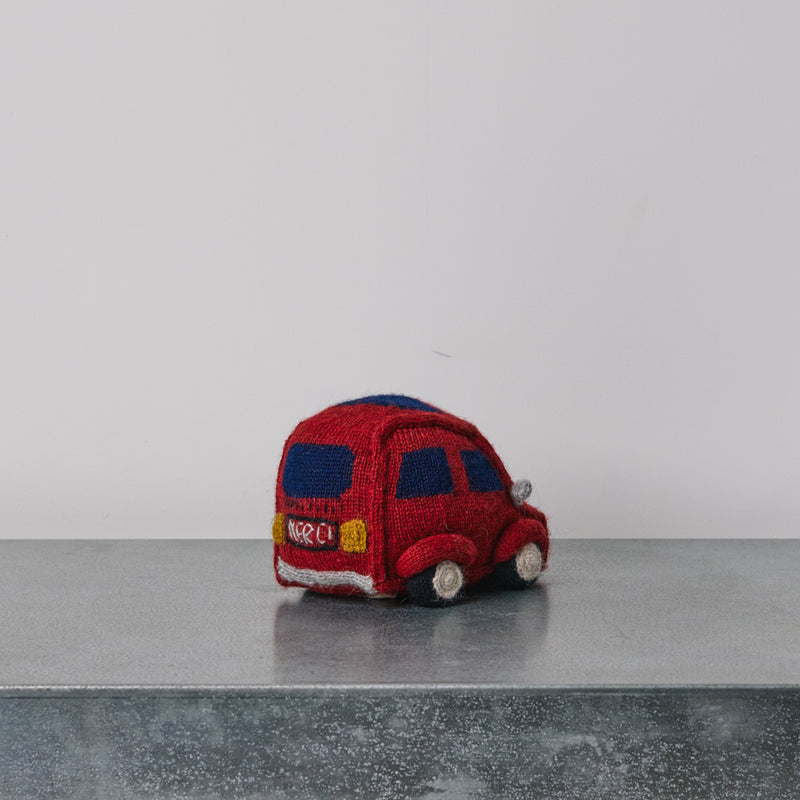 Peluche Merci en tricot - Fiat 500