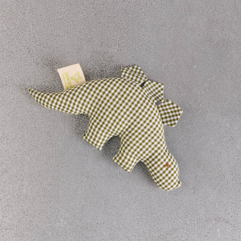 Peluche Dino - Carreaux