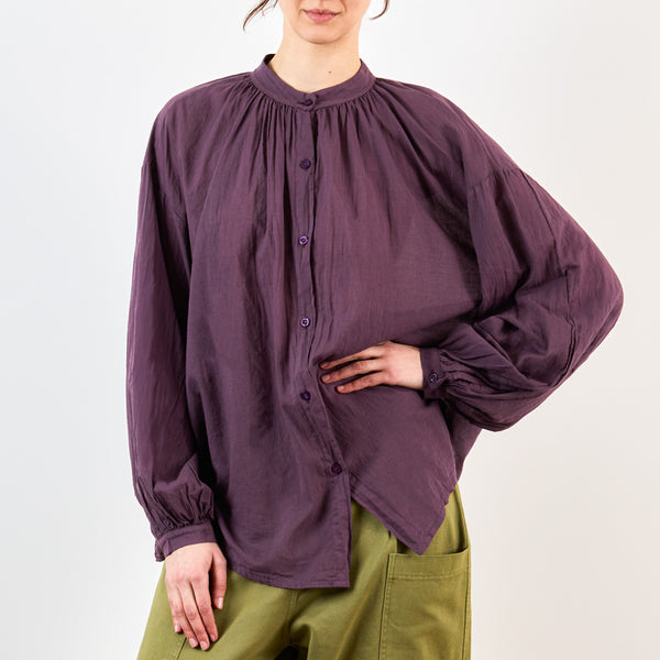 Merci - Chemise Victoria - Aubergine