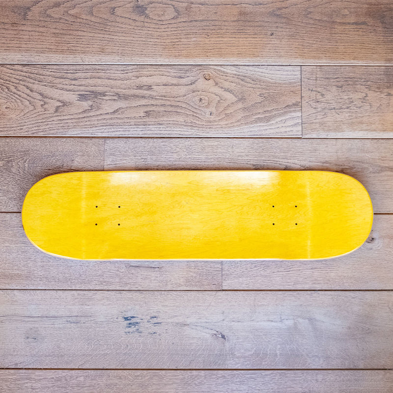 Merci - Planche de Skateboard Non Merci - Jaune