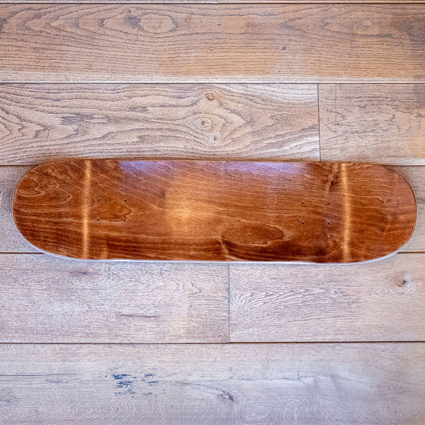 Merci - Planche de Skateboard Non Merci - Marron