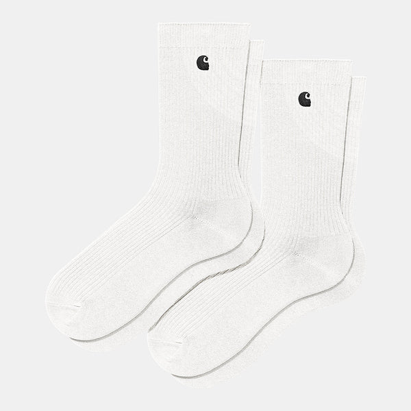 Carhartt Wip - Pack Chaussettes Madison - Blanc
