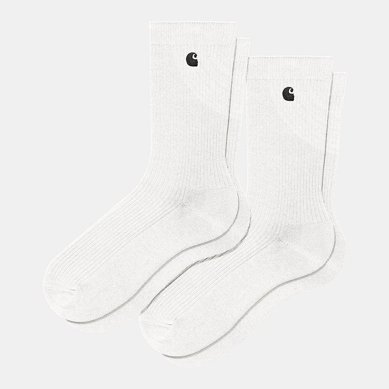 Carhartt Wip - Pack Chaussettes Madison - Blanc