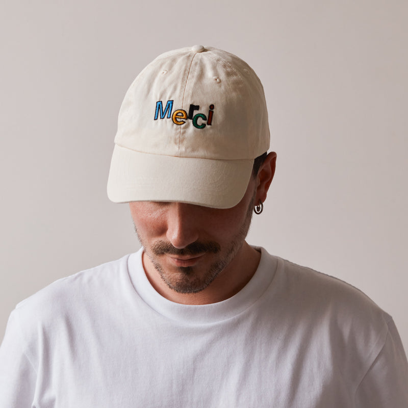 Merci - Casquette Merci 24' - Ecru