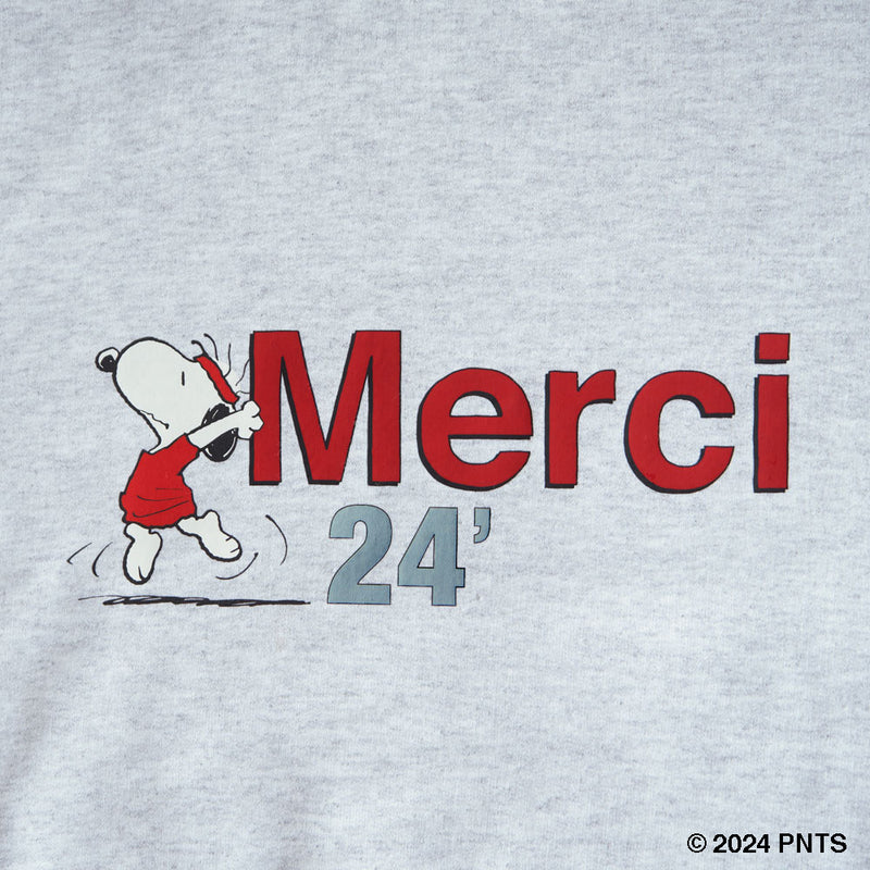 Peanuts x Merci - Sweat Enfant Merci 24 - Gris