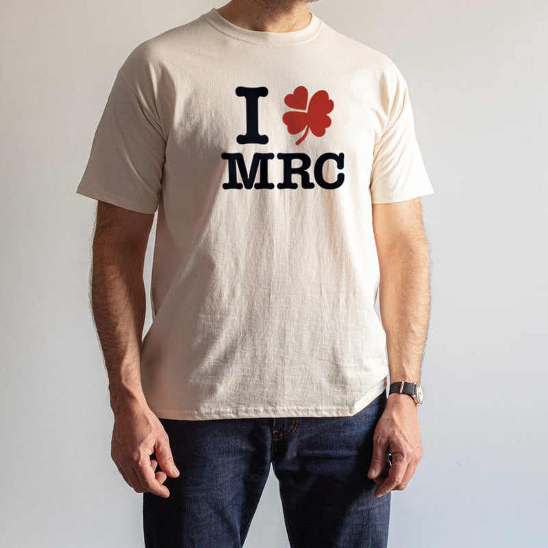 Merci - T-Shirt I ❤️ MRC - Écru