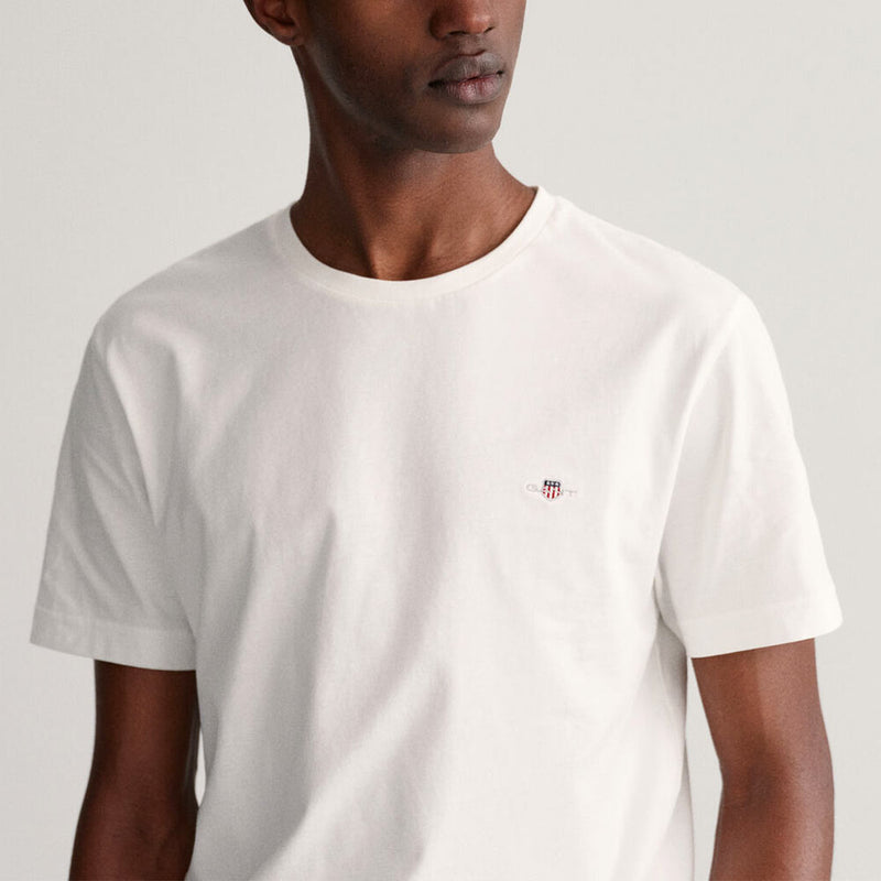 GANT - T-shirt Regular Fit - Blanc