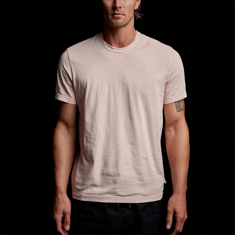 James Perse - T-shirt Short Sleeve Crew Neck - Rose