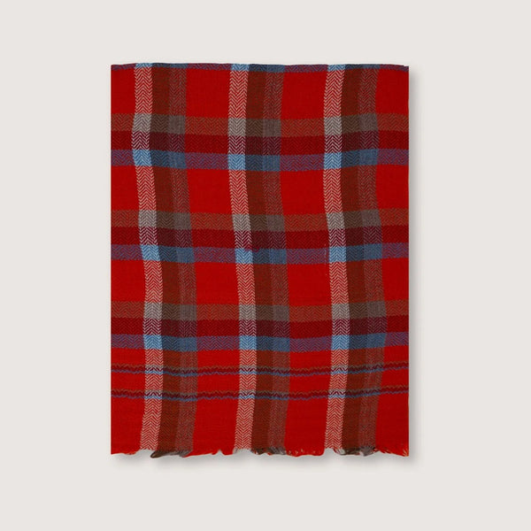 Plaid en laine n°82 - Tomette - Moismont