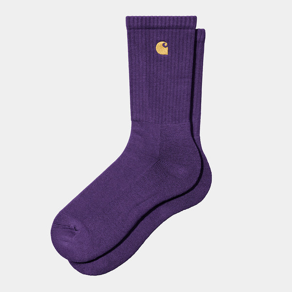 Carhartt WIP - Chaussettes Chase - Pourpre