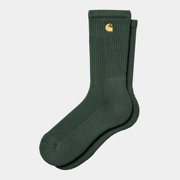 Carhartt WIP - Chaussettes Chase - Vert Sycamore