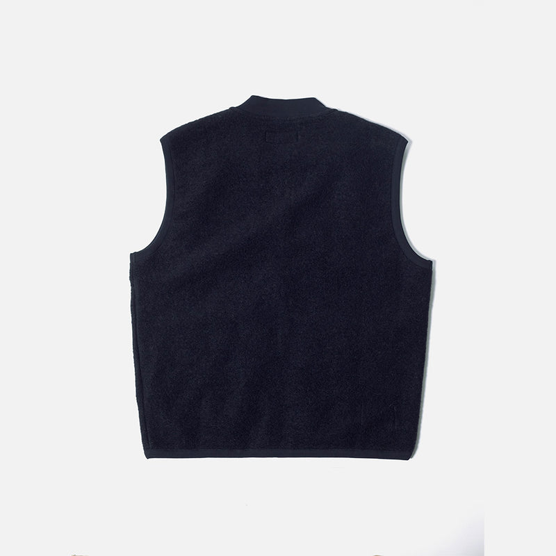 Universal Works - Gilet Zippé - Noir