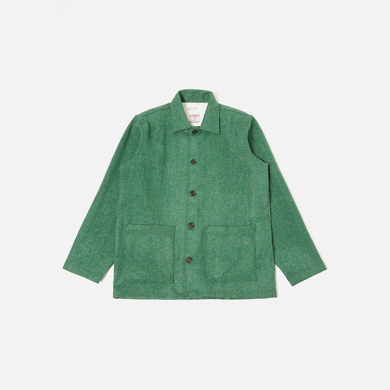 Universal Works - Veste Easy Over - Vert