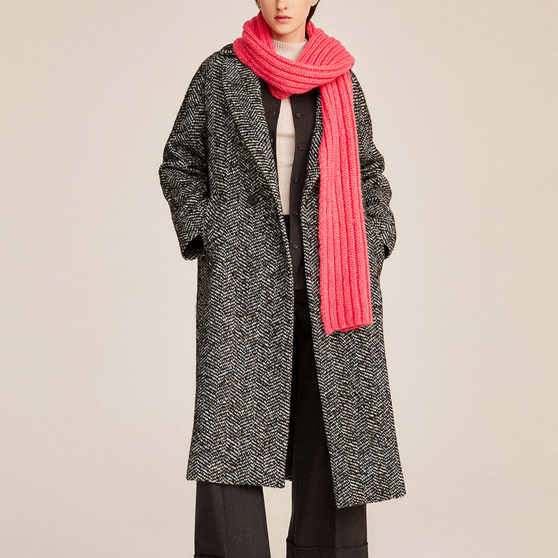 Rosso 35 - Manteau en laine - Noir