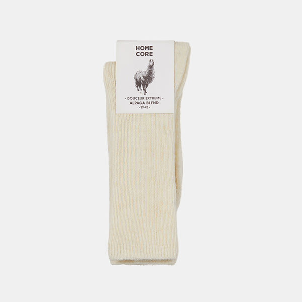 Homecore - Chaussettes Alpaga - Avoine