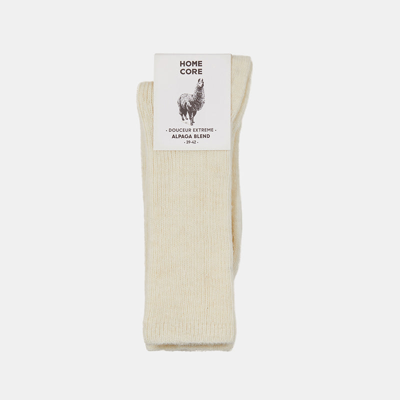 Homecore - Chaussettes Alpaga - Avoine