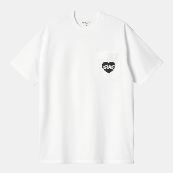 Carhartt WIP - T-Shirt Amour - Blanc