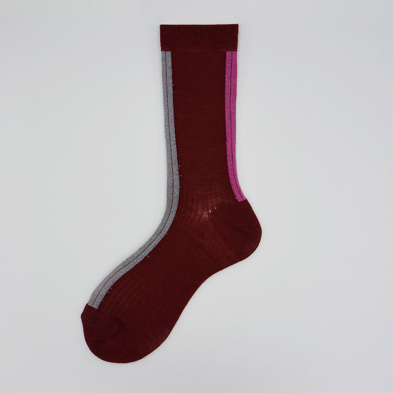 Alto Milano - Chaussettes Altea - Bordeaux