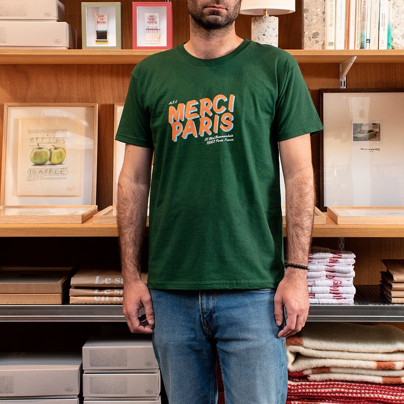 Merci  - T-shirt unisexe - Vert Forêt