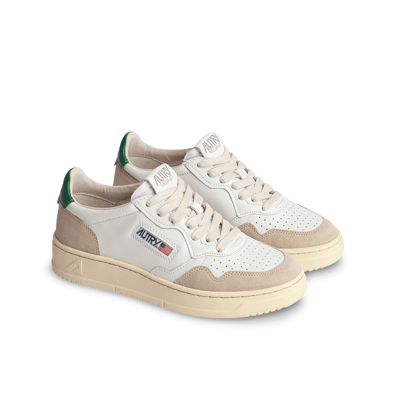 Autry - Medalist Low Suede Sneakers -Green Autry - Medalist Low Suede Sneakers -Green