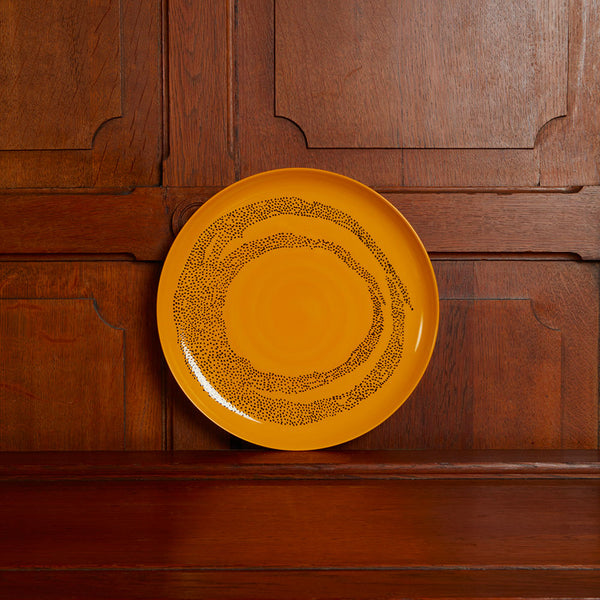 Assiette Ottolenghi - Jaune et noir