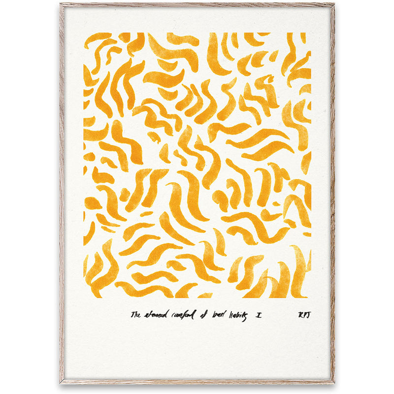 Affiche Comfort Yellow - Paper Collective
