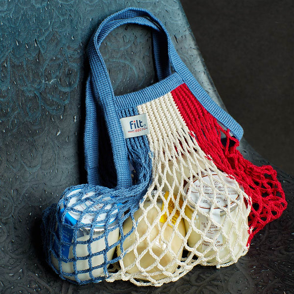Filet à provisions - Tricolore