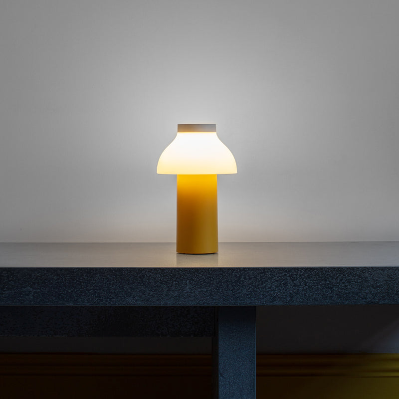 Lampe portable - Bicolor Yellow Grey - Hay