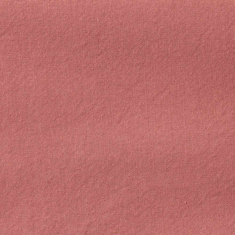 Drap plat en coton percale - Rose Granit
