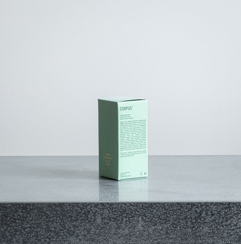 Déodorant naturel - Green Bergamote - CORPUS