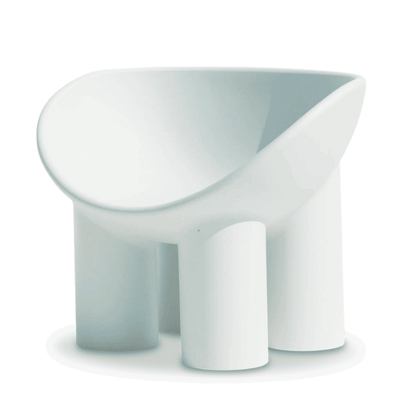 Fauteuil Roly Poly - Concrete White - Driade